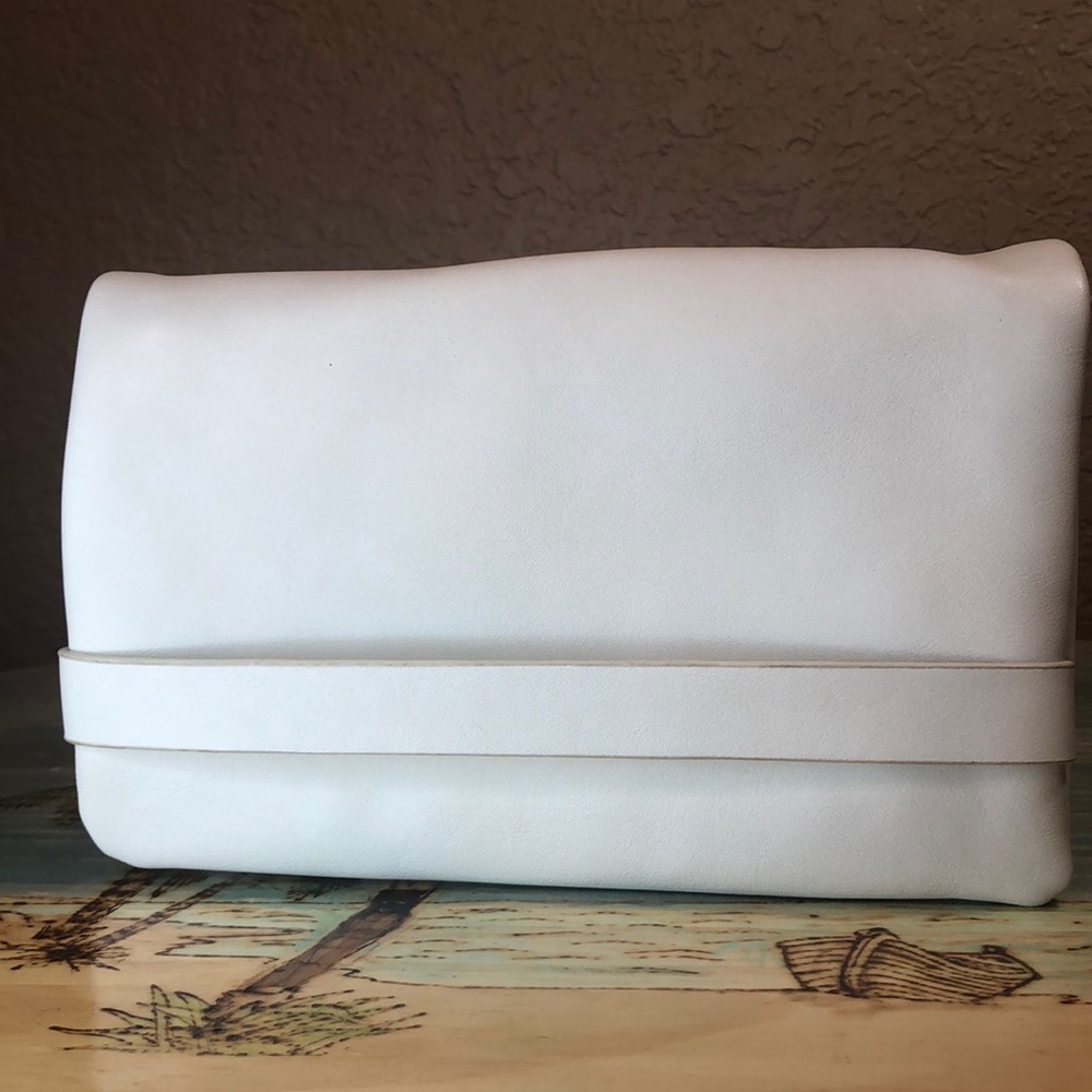 NWOT OKPTA Cream Color Crossbody